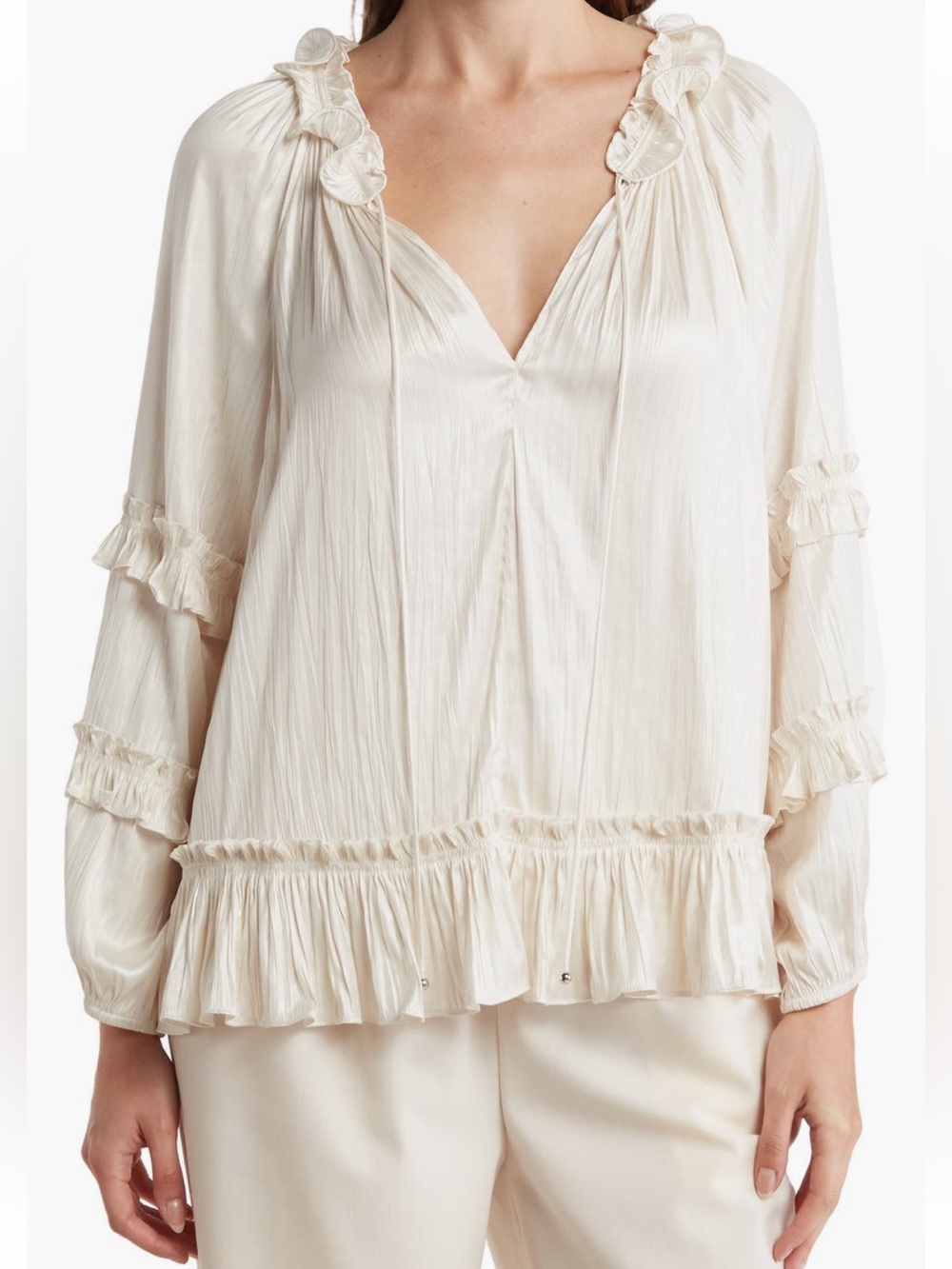 Ruffled Blouse - Picture 7 of 8
